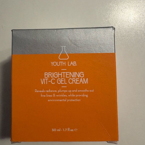 Youth Lab Brightening Vit-C Gel Cream new 50ml for all skin types