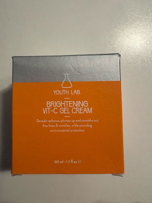 Youth Lab Brightening Vit-C Gel Cream new 50ml for all skin types