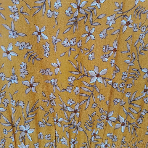 Floral dress like new, multicolor orange H&M size S