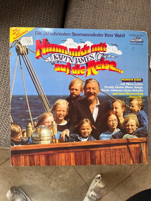Vinyl with Kapten James like new