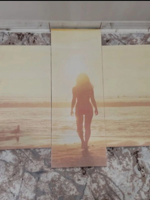 Five-piece framed wall art set