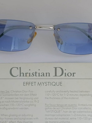 Γυαλιά ηλίου Christian Dior Tiger Austria μεταχειρισμένα, μπλε φακοί