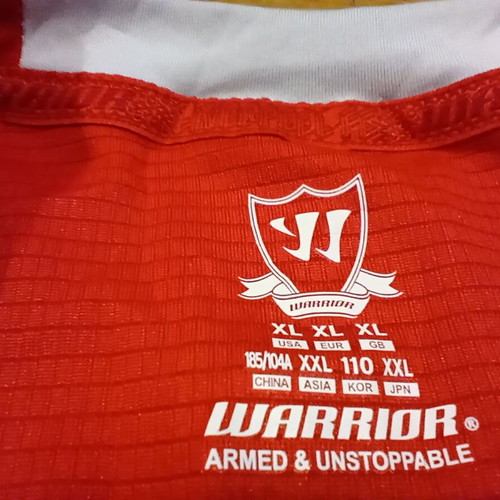 Liverpool Football Vest Warrior XL sleeveless training shirt like new