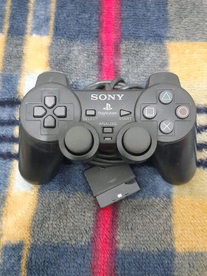 PlayStation 2 PS2 original controller used with good analog sticks