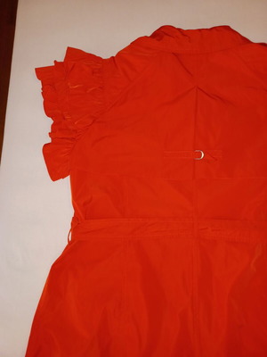 Mat Fashion summer coat like new, size S, red orange