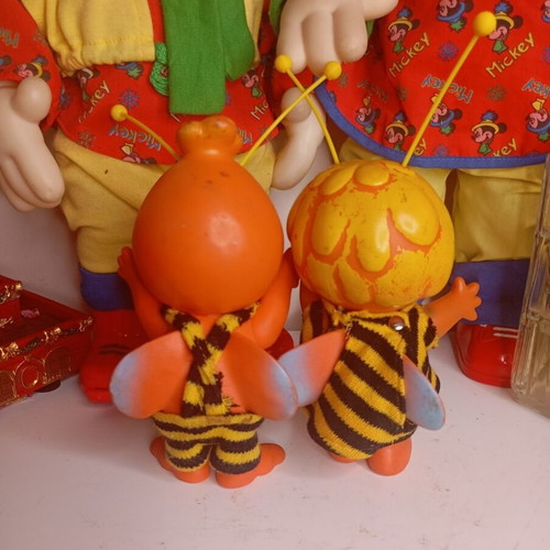 Maya the Bee and Willy vintage figures used, Lyra 1980s