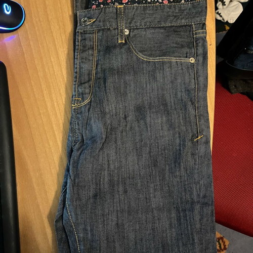 Daniele Alessandrini Men's Dark Blue Jeans Like New