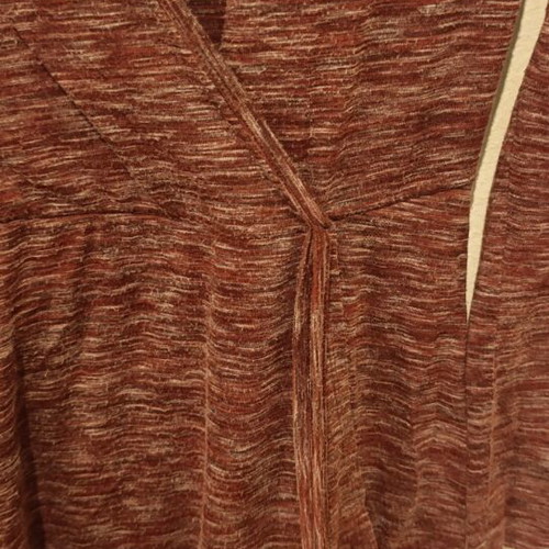 Amisu Bordeaux Wrap Dress XL like new