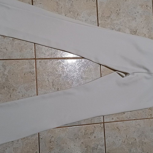 White pants used, size XS