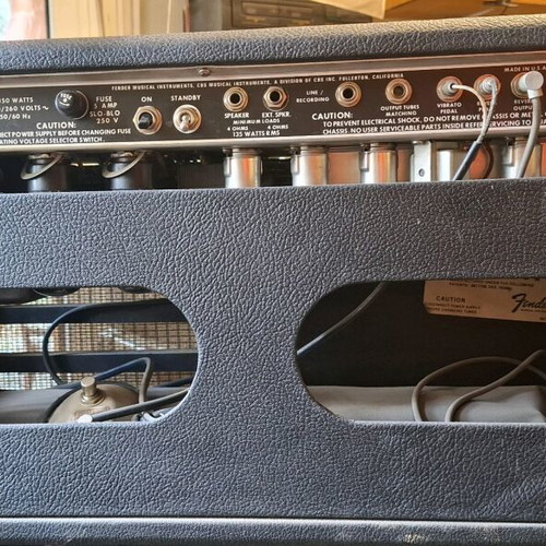 Fender Dual Showman Reverb amplifier refurbished