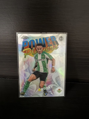 Antony 2025-26 Topps Chrome UCC Power Players Refractor card like new