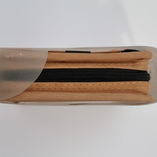 CD/DVD case for 40 discs, new, suede leather