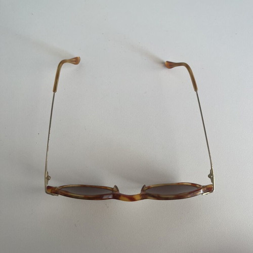 Vintage 90s Rolling sunglasses like new, brown and gold