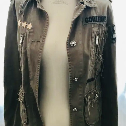 Corleone Original Wine Jeans jacket like new, vintage rock & roll style