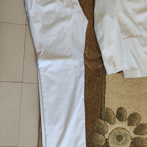 Prince Oliver luxury white summer suit like new