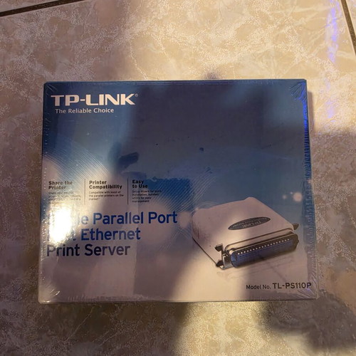 Print Server TL-PS110P new, Fast Ethernet, parallel port