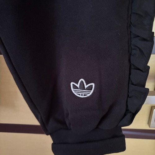 Adidas original tracksuit pants new, black with white stripes