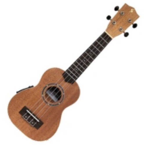Stagg US30 soprano electro-acoustic ukulele with case