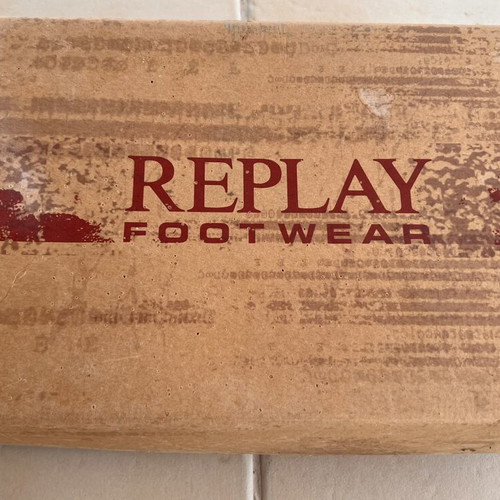 Replay Footwear Military Green Sneakers used, size 44 US 11