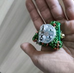 Christmas brooch used
