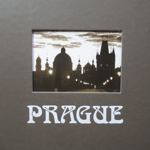 Prague hardcover book like new, English