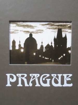 Prague hardcover book like new, English