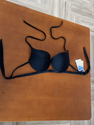 Solano bikini top new, size 5XL, black, with underwire