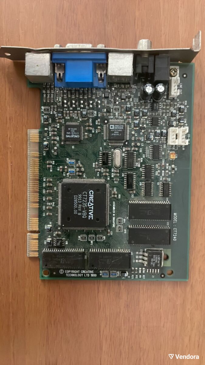 Pci Decoder Creative Ct7235-vbs pci video/decoder… - € 5,00 - Vendora.gr