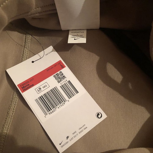 Nike Tech Fleece men's tracksuit beige new, size L