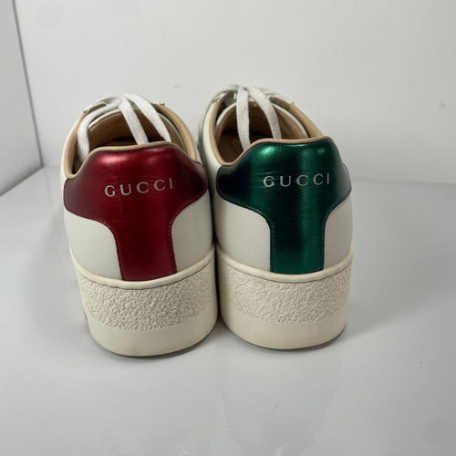 Gucci Ace sneakers like new, white, size 38.5 (real 39)