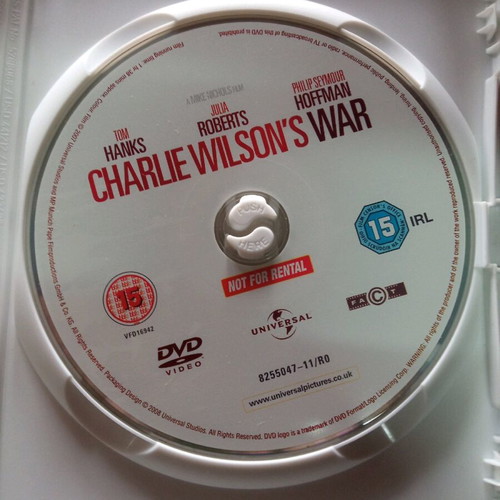 Charlie Wilson's War DVD like new, adventure, subbed