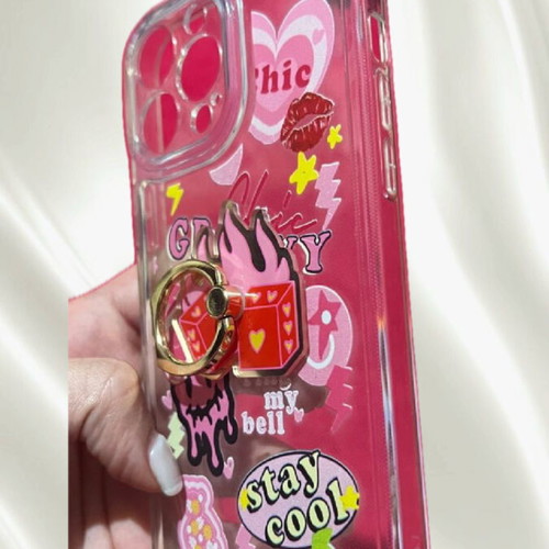 iPhone 13 Pro Max case with selfie stand new