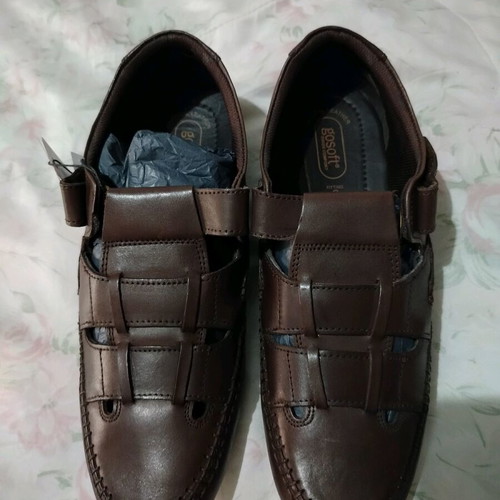 Men's summer shoes new, size 43, brown