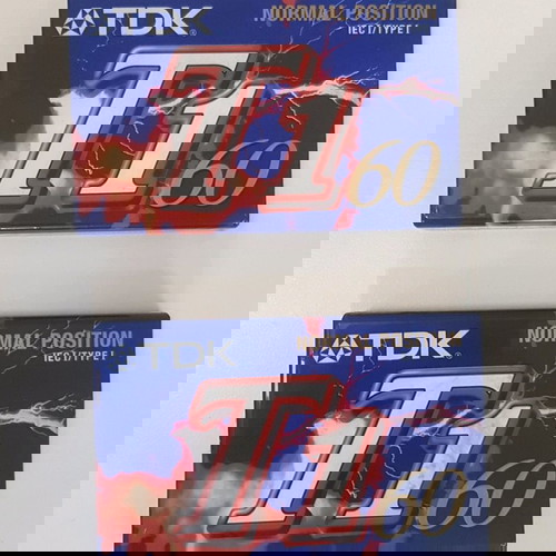 2 κασέτες TDK καινουργιες