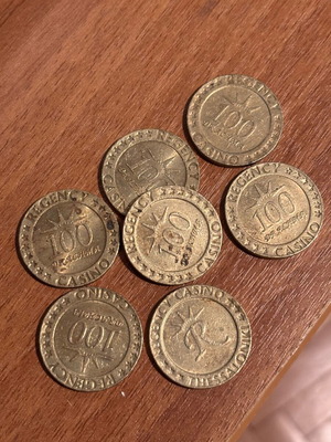 Regency Casino chips like new