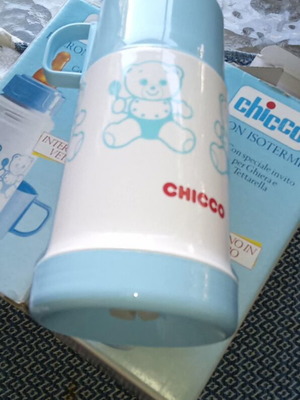 Chicco Isotermo Baby Bottle Thermos Set of 2 New