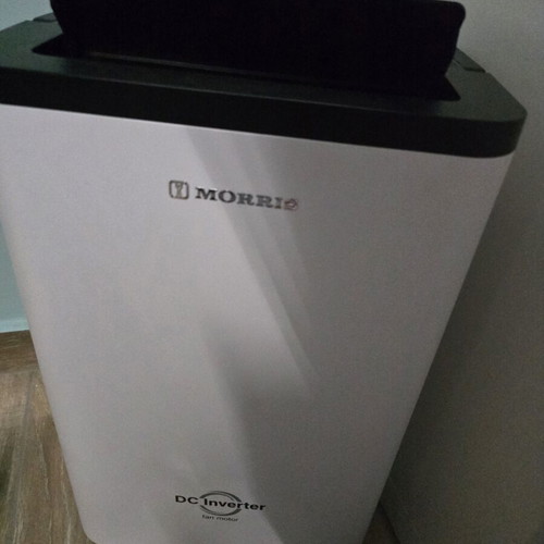 Morris MDB-12120INV 12L dehumidifier with 5-stage air filtration like new