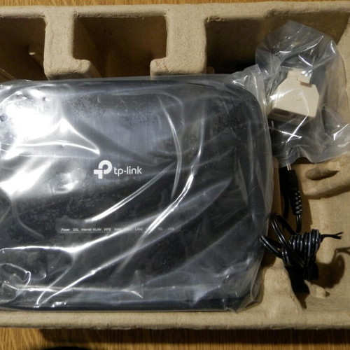 Router VDSL-ADSL Wireless TP-Link 100v like new