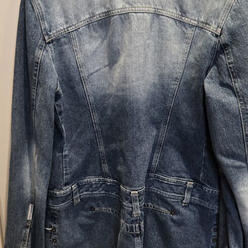 Fornarina Vintage Denim Jacket Y2K 90s, size M, blue