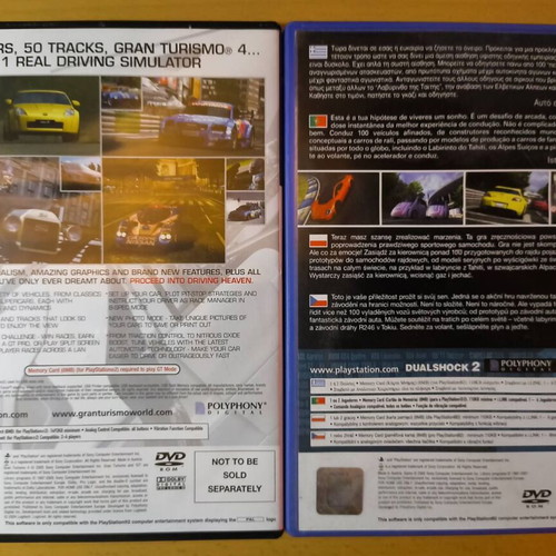 Gran Turismo bundle used for PlayStation 2 with GT4 and GT Concept 2002 Tokyo-Geneva