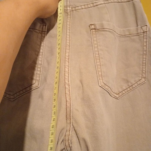 Bershka Wide Leg Pants beige size EUR 36 like new