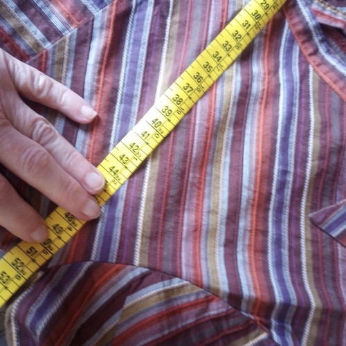 Sarah Lawrence striped women's shirt XL like new, vintage style
