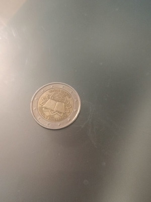 Austria 2 euro 2007 Rome coin used