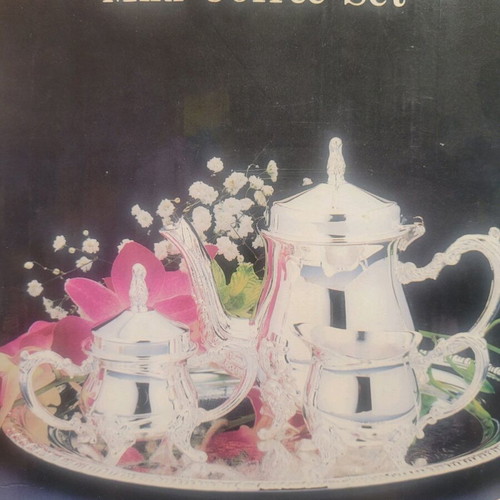 Vintage silver-plated tea set new