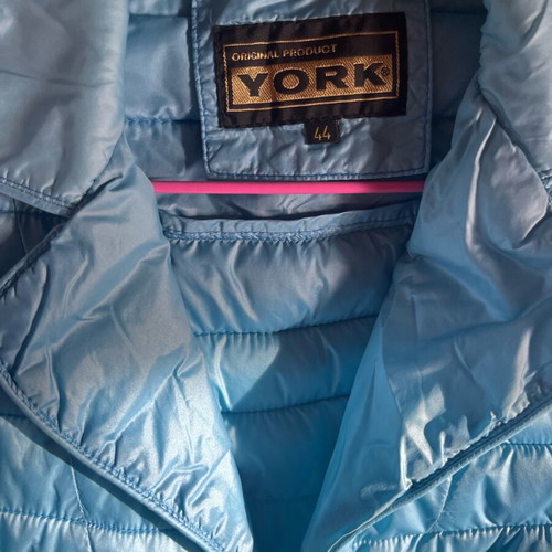 Blue down jacket Medium used