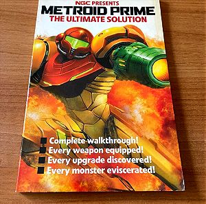 NGC METROID PRIME THE ULTIMATE SOLUTION BOOK OFFICIAL RARE!!!