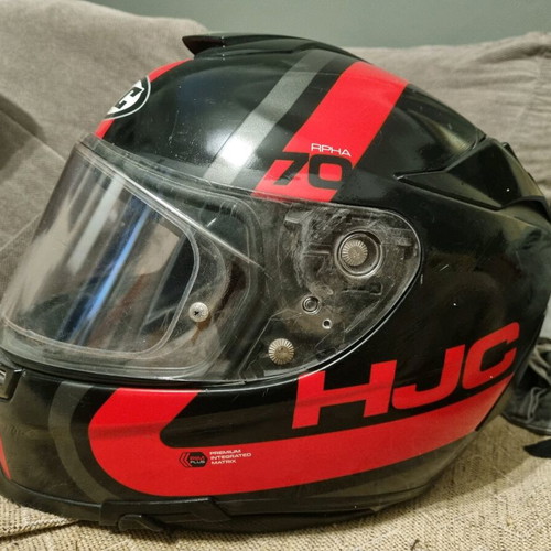 HJC RPHA70 helmet used, size Large 58-59cm