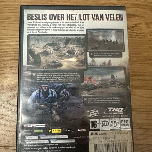 Company of Heroes: Tales of Valor PC used game