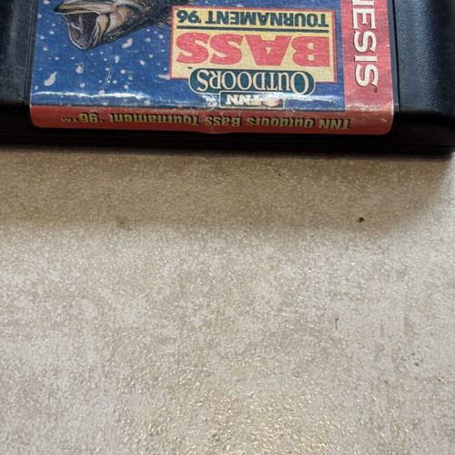 Outdoors Bass Tournament 96 Sega Genesis game