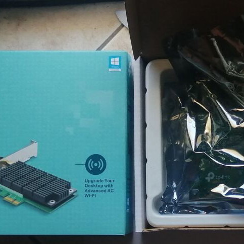 TP-Link Archer T4E AC1200 Wireless Dual Band PCI Express Adapter like new